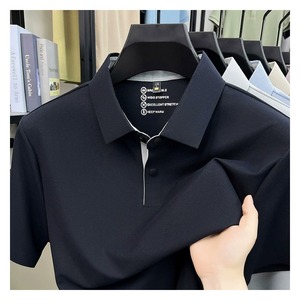 เสื้อโปโลผู้ชายแบบถักน้ำหนักเบา 160 กรัม รุ่นสั่งทำพิเศษ OEM ODM แขนยาว คอปก รับผลิตแบรนด์ส่วนตัว - Product Image 1