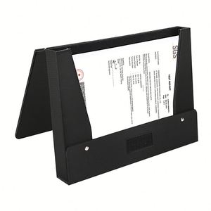 CUSTOM Leather Silicone Office Organizer A4 Document Box Case Fireproof Fiberglass Folder Storage File <b>Boxes</b> <b>Filing</b> Products - Product Image 1