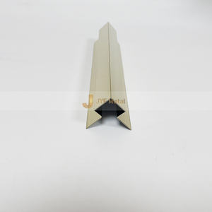 โปรไฟล์สแตนเลสสตีลแบบกำหนดเองรุ่น EX315 สำหรับตกแต่งขอบผนังภายใน ทนทานและกันน้ำ - Product Image 1