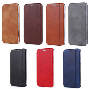 Étui en cuir PU à rabat avec porte-cartes, coque complète en Silicone pour <span class=keywords><strong>Samsung</strong></span> Galaxy <span class=keywords><strong>S8</strong></span>, S9 - Product Image 1