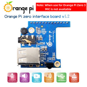 橙色<span class=keywords><strong>Pi</strong></span>零3全赢家H618 WiFi5 + BT 5.0 1 2 4 gb内存可选机箱风扇散热器电源 - Product Image 6