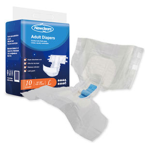 Couches jetables pour adultes, blanches, douces et épaisses, pour personnes âgées, vente en gros - Product Image 1