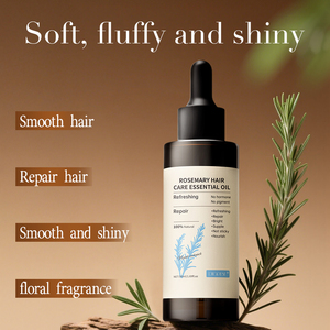 Infusé d'huile capillaire pure <span class=keywords><strong>de</strong></span> <span class=keywords><strong>romarin</strong></span> pour réparer les cheveux endommagés recherchant des cheveux forts, lisses et rayonnants Personnalisation OEM & ODM - Product Image 3