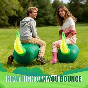 Vente en gros Grand animal gonflable sauteur à chevaucher de 51 pouces, robuste, capacité 250 lb, pour enfants et adolescents, cadeau de fête - Product Image 5