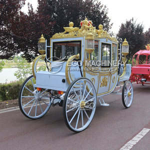 Nouvelle Arrivée de la Fabrique de Calèches Royales : Calèche Royale Électrique Élégante de Haute Qualité pour Mariages - Product Image 6