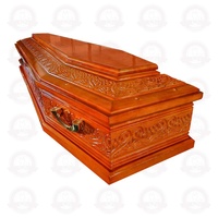 Ataúdes de Madera Maciza de Estilo Europeo para Adultos, Personalizables, Ecológicos, Biodegradables, de Alta Calidad, SDD TMALLWOOD 187*56*28CM 1