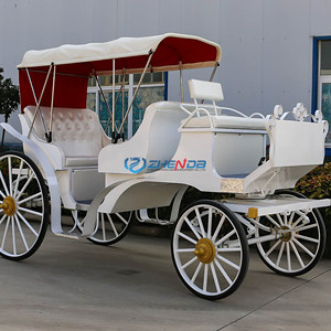 Carruaje Eléctrico Blanco de Lujo de Cuatro Ruedas para Recorridos Turísticos y Bodas, Capacidad para 4-8 Personas, Color y Estilo Personalizables - Product Image 4