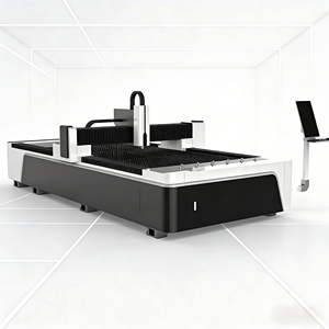 Machine de découpe laser CNC à chariot de table 1500-12000W, système stable, découpe rapide, chargement automatique, table d'échange, aspiration des poussières - Product Image 1