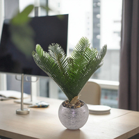 Petit arbre bonsaï artificiel en pot, résistant à l'eau, écologique, pour la décoration de jardin et de table à la maison