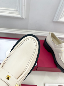 Faites la preuve de votre taille et de votre minceur ! Mocassins Mibai à semelle épaisse, polyvalents, style britannique, pour les trajets quotidiens - Product Image 4