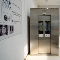 Douche d'air à induction intelligente en acier inoxydable haute efficacité pour salle blanche, personnalisée pour abattoir de viande