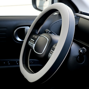 ฝาครอบพวงมาลัย<span class=keywords><strong>รถ</strong></span>ยนต์รูปทรงสี่เหลี่ยม 38 ซม. หนังสำหรับ<span class=keywords><strong>รถ</strong></span>ยนต์โฟล์คสวาเก้น บีเทิล กอล์ฟ แต่ง<span class=keywords><strong>รถ</strong></span> - Product Image 2