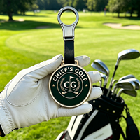 Étiquette de sac de golf en acier inoxydable personnalisée au laser, accessoires de golf très demandés