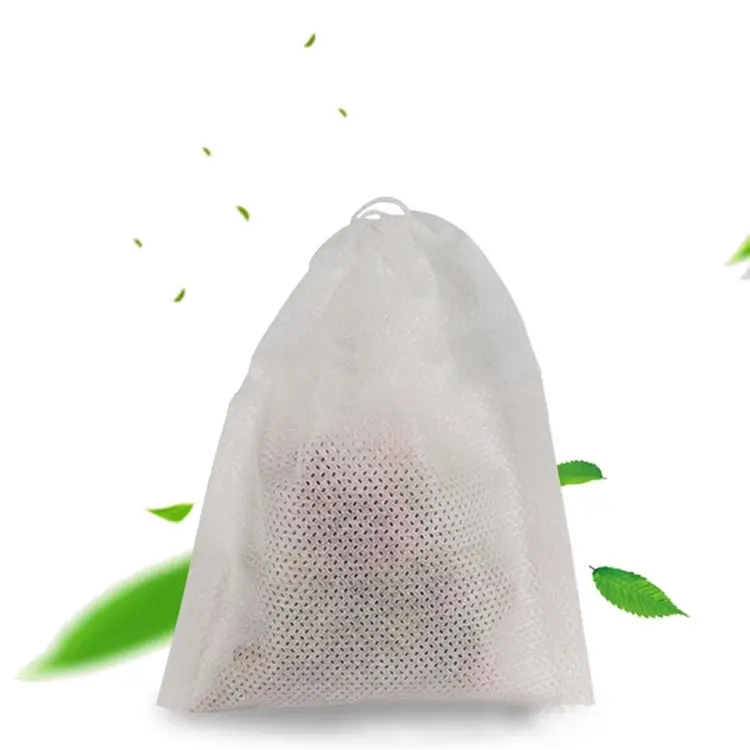 חום-אטום ולא-חום-אטום 100% טבעי עץ עיסת מסנן נייר תה תיק עם מחרוזת