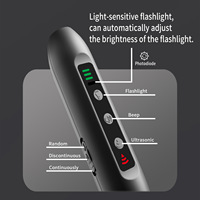Rechargeable Dog Stop Bark Control Dissuasion Ultrasonic Anti Bark Pet Training Device Ultrasonic Dog Cat Repeller avec LED