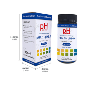Meilleur prix <span class=keywords><strong>pH</strong></span> indicateur papier laboratoires hôpitaux chimiques <span class=keywords><strong>urine</strong></span> salive Litmus bandelettes 0-14 <span class=keywords><strong>pH</strong></span> bande OEM - Product Image 3