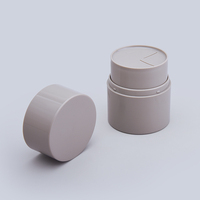 Conteneurs de déodorant PP écologiques personnalisés petit tube d'emballage push-up rond de luxe pour bâton de déodorant