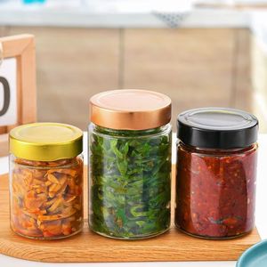 Venta al por mayor 4oz 8oz 12oz vacío claro contenedor <span class=keywords><strong>de</strong></span> comida salsa miel <span class=keywords><strong>mermelada</strong></span> pepinillo tarro <span class=keywords><strong>de</strong></span> <span class=keywords><strong>vidrio</strong></span> <span class=keywords><strong>con</strong></span> <span class=keywords><strong>tapa</strong></span> <span class=keywords><strong>de</strong></span> metal - Product Image 5