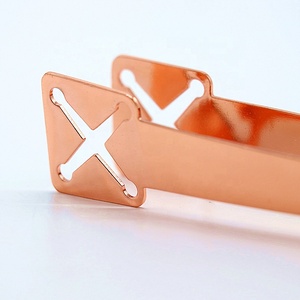 Latest Design &amp; High Quality Stainless Steel Copper Plating Food Salad <strong>Fruit</strong> Ice <strong>Tong</strong> - Product Image 4