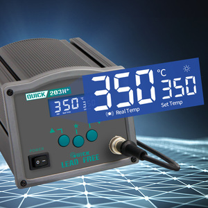 สถานีบัดกรีดิจิตอล Quick 203H+ ความถี่สูง อุณหภูมิคงที่ ปราศจากสารตะกั่ว - Product Image 1