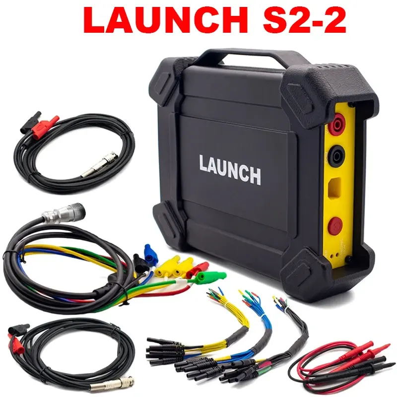 Launch X431, probador de caja de Sensor de 2 canales, simulador de osciloscopio, Compatible con PAD VII X431, PAD V, PAD III V2.0, 2 canales, 2 canales, 2 canales