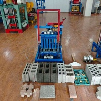 Machine mobile de fabrication de blocs de ciment à forte densité et haute résistance, très demandée et économique
