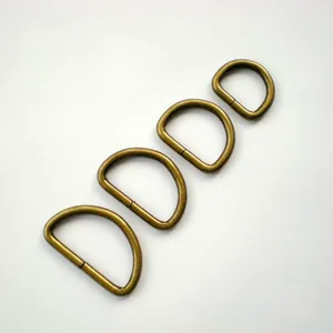 Hoge Kwaliteit Aangepaste Ijzeren Accessoire Open 316 Gelaste Roestvrijstalen D Ring/D-Ringen
