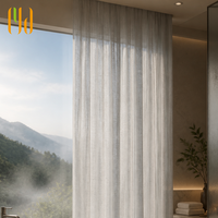 Voilages Translucides pour Balcon et Cuisine – Rideaux en Tissu Voile Doux et Aérien Filtrant la Lumière – Textile de Maison