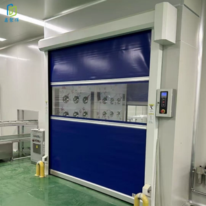 <span class=keywords><strong>Porte</strong></span> rapide à enroulement rapide en PVC avec cadre en acier inoxydable 304 à fermeture automatique pour entrepôts et entrées <span class=keywords><strong>d</strong></span>'usines - Product Image 3