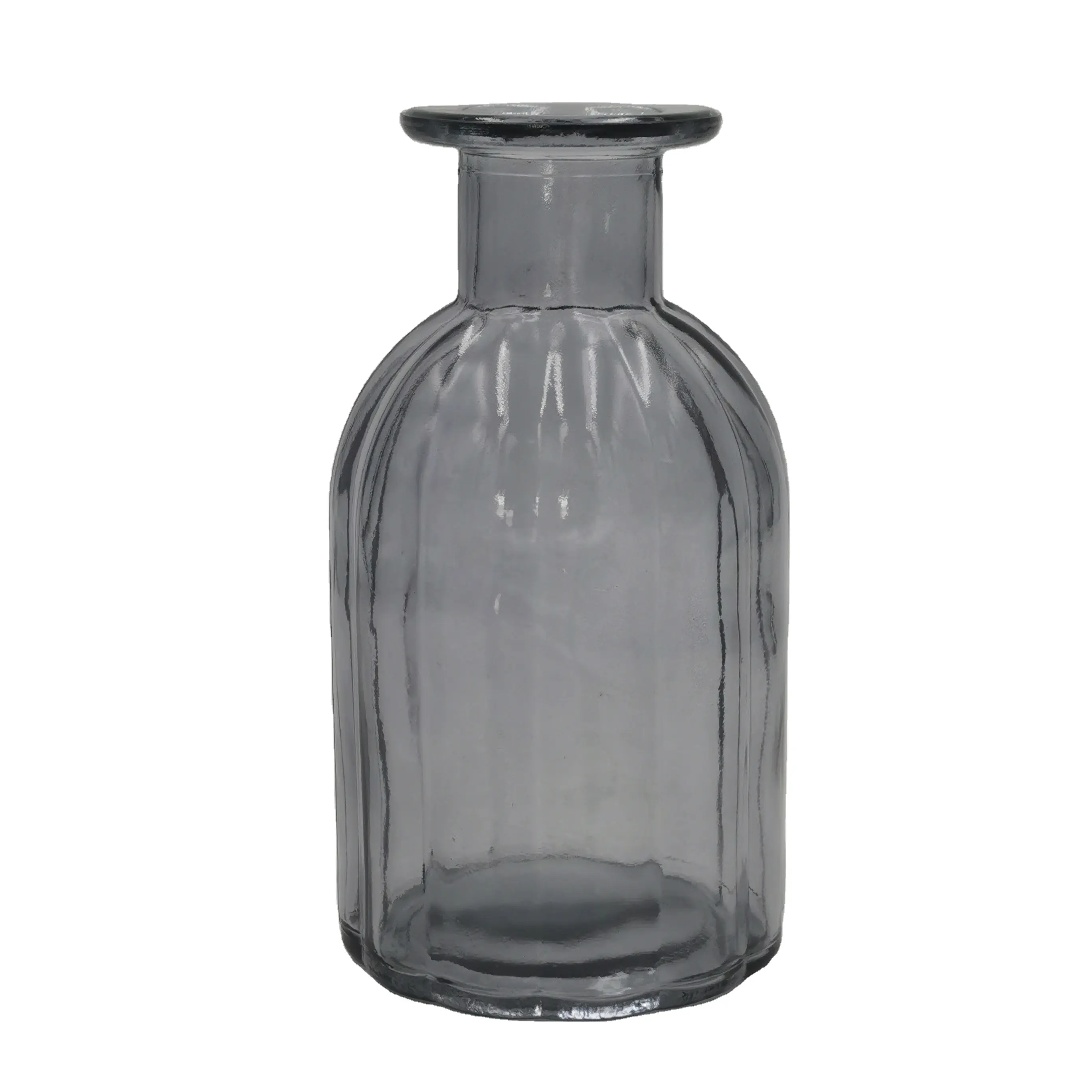 150ml 250ml reed stripe design glass diffuser bottle for room freshener