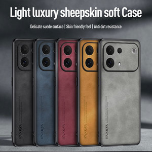 เคสโทรศัพท์สำหรับนักธุรกิจสุดหรูสำหรับ VIVO <span class=keywords><strong>S60</strong></span> S50/V70 หนังแกะ ป้องกันเ<span class=keywords><strong>ล</strong></span>นส์แบบเต็มตัว กันกระแทก ฝาหลัง - Product Image 1