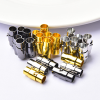 Accessoires de bricolage 6Mm boucle en métal extrémités de cordon détachables bouchons de verrouillage pour lacet vêtements de sport accessoires de corde