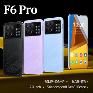 Smartphone F6 Pro 5G 16GB+1TB, Display 7.3 Pollici, Fotocamera HD <span class=keywords><strong>50</strong></span>+108MP, Android 14 Originale, Cellulare di Alta Qualità con Sistema Operativo in Francese - Product Image 6