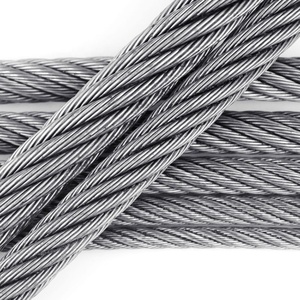PVC-beschichtetes Drahtseil <span class=keywords><strong>2MM</strong></span> Verzinktes Stahlseil 1x19 5/8 Stahlseil - Product Image 5