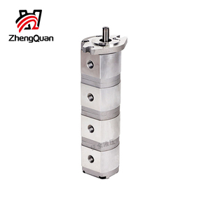 Zhengquan HGP-1111A-F8/8/8/8R pompe à engrenages quadruple pompe <span class=keywords><strong>de</strong></span> surpression hydraulique haute pression pompe à engrenages hydraulique <span class=keywords><strong>de</strong></span> transfert d'huile - Product Image 2