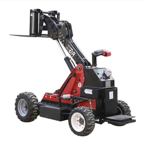 Bán buôn 1000kg 1500kg 1ton 1.5 tấn CE 4WD trang trại nhỏ điều khiển từ xa tất cả các địa hình xe tải Pallet off-road xe nâng điện - Product Image 1