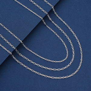 <span class=keywords><strong>Venta</strong></span> al <span class=keywords><strong>por</strong></span> <span class=keywords><strong>mayor</strong></span> <span class=keywords><strong>de</strong></span> collar <span class=keywords><strong>de</strong></span> mujer <span class=keywords><strong>de</strong></span> <span class=keywords><strong>Plata</strong></span> <span class=keywords><strong>de</strong></span> Ley <span class=keywords><strong>925</strong></span> varios estilos y cadenas tipo joyería - Product Image 2