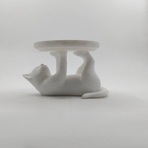 Plateau à bijoux en forme de chat mignon imprimé en 3D, organisateur de rangement de bureau, décoration animale pour la maison - Product Image 6