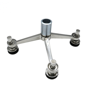 Glazen Vliesgevelsysteem Glazen Luifel Tweeweg 304 En 316 Roestvrijstalen Statief Accessoires - Product Image 4