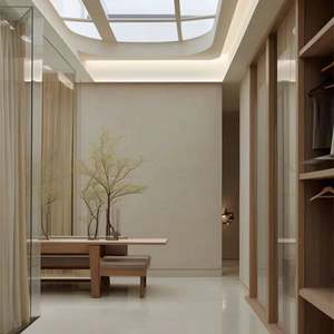 Support d'exposition de vêtements de style moderne pour boutique, bar à domicile ou hôtel, en panneau de bois pour utilisation en centre commercial - Product Image 3