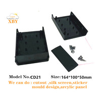 Boîtier de projet Iot boîtier en plastique électronique IP54 bricolage rentable pour boîtier de bureau avec évents 164x100x50mm CD21