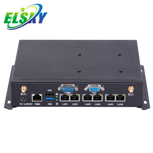 Mini PC Core I3 con Quad 2.0GHz J1900, 4 LAN, Firewall, PC M104 SFP - Product Image 1
