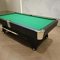 Table de billard/snooker 9 pieds durable avec système de retour de balles et base en ardoise pour une stabilité accrue - Offre spéciale