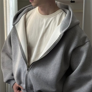 Sweat-shirt lourd en coton 100% <span class=keywords><strong>480</strong></span> GSM avec logo personnalisé pour homme, avec épaules tombantes et design graphique surdimensionné - Product Image 2