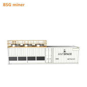 210 unité rack bitmain antspace HW5 solutions de refroidissement hydro professionnelles antminer armoire 1200KW support S19 S21 hyd asic mineur - Product Image 1