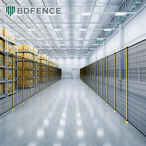 3 डी रोबोट बाड़ लगाने स्टील आयरन एल्यूमीनियम लकड़ी फ्रेम कार्यशाला आइसोलेशन सुरक्षा जाल पैनल ड्राइववे गेट गेट सुरक्षा कार्यात्मक बाड़ - Product Image 5