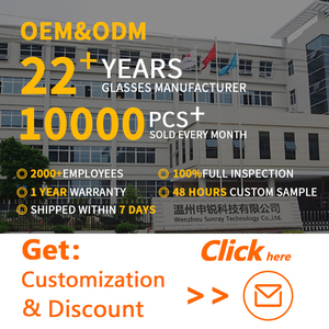 New Round Classic <strong>Fashionable</strong> TR90 Frame Red Orange Yellow Lenses Optical Frame Unisex Anti Blue Light <strong>Glasses</strong> - Product Image 6