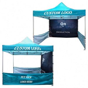Carpa de Fiesta con Impresión a Todo Color y Logotipo Personalizado, Gazebo 3x3 para Promoción de Marca - Product Image 1