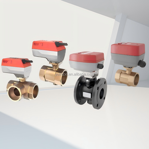 Proportionele Regelklep 2-weg Elektrische Kogelklep 4-20ma Signaal 24V Ac/Dc Actuator Messing Industriële Waterstroom Regeling Oem - Product Image 4