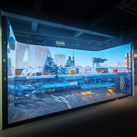 3D VR XR Studio Panel de pantalla LED a todo color para producción de películas virtuales para tiendas minoristas Educación Pantalla XR de alta resolución